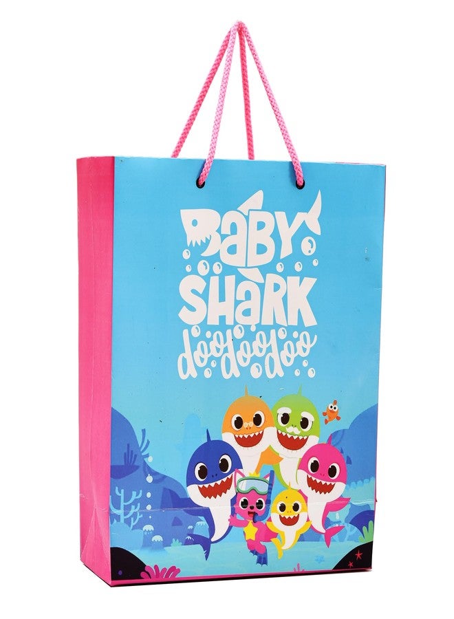PPJ ® -HAPPY BABY SHARK THEME (CARTOON THEME) PARTY (30 Pcs.) PAPER CARRY BAG, 10 Inch X 12 Inch X 4 Inch RETURN GIFT/HAPPY BIRTHDAY/RETURN GIFTS/GIFTS/GIFT BAGS/GIFT COVERS (Pack of 30) - Image 2